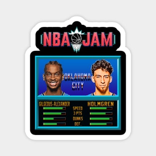 OKC - NBA JAM Magnet