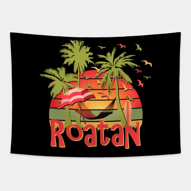 Roatan Tapestry by Nerd_art