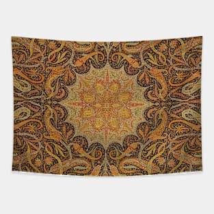 Antique Indian Boteh Pattern Tapestry