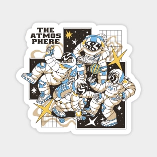 Space Adventures: Fun and Games with the Astronaut Crew! Magnet