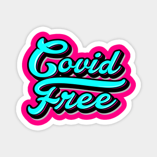 Covid Free Magnet