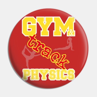 gym & track Fitnes Womans Pin