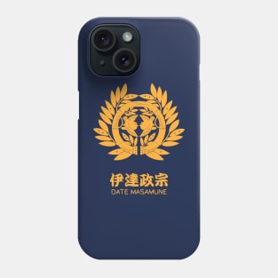 Date Masamune Crest with Name Phone Case