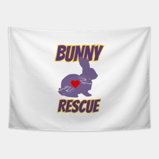 Bunny rescue Tapestry