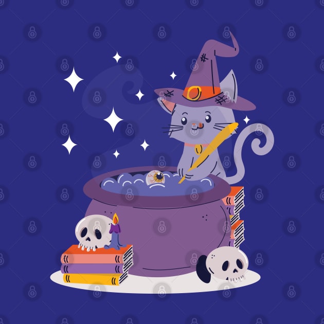 Kitty Cauldron by machmigo