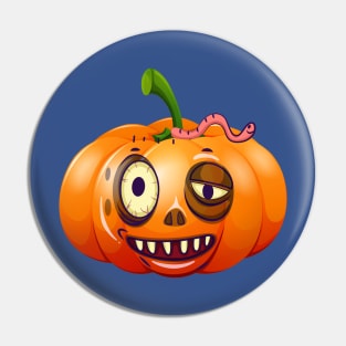 Funny Pumpkin Pin