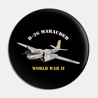 Airplane - B-26 Marauder Pin