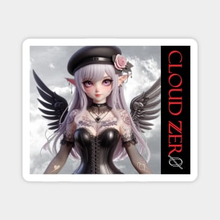 Cloud Zer0 Angel Girl Magnet