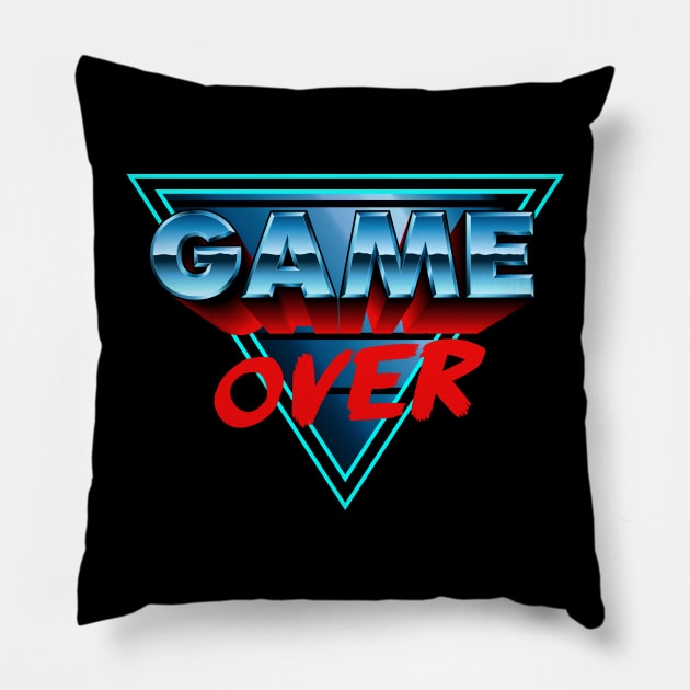 Game Over Pillow by Remus