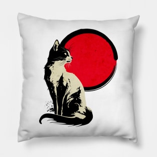 Zen Cat Pillow