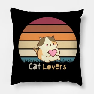 Cat Lover Pillow