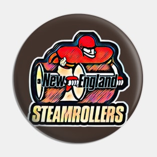 New England Steamrollers Football Pin