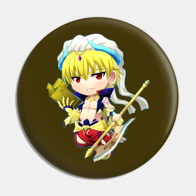 FGO: Caster Gilgamesh Pin by KoyukiMori