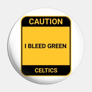 I BLEED GREEN Pin