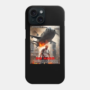 die hard Retro montage Art Phone Case