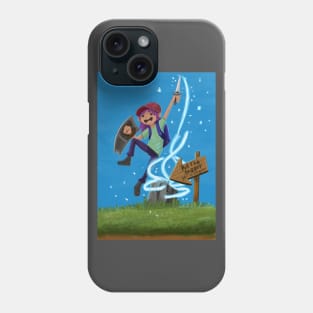 PULL THE DAGGER GET A KINGDOM Phone Case