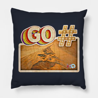 Go Pound Sand - Hipster Golf Pillow