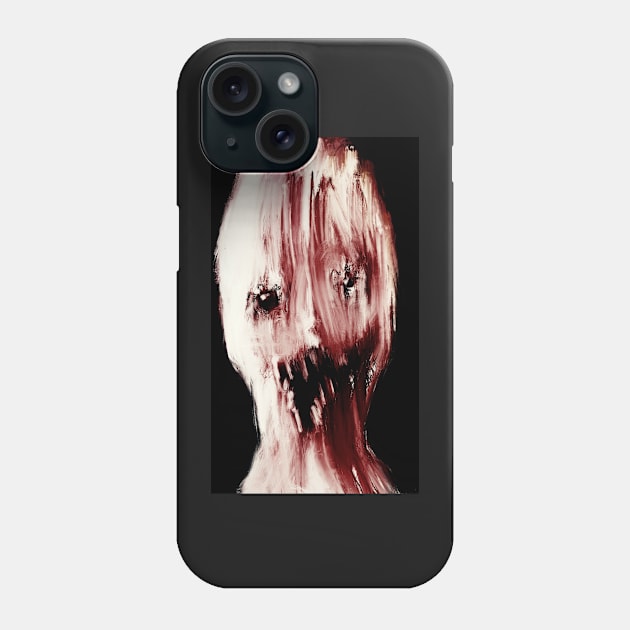 Sad face Phone Case by Interium