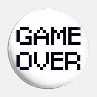 Game Over Pin