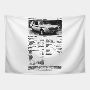 AMC GREMLIN - technical data Tapestry