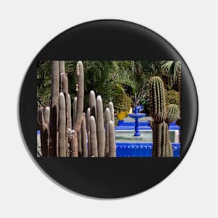 Morocco. Marrakech. The Majorelle Garden. Pin