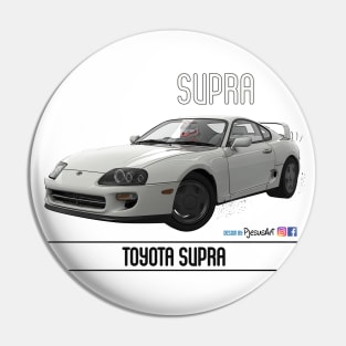 Supra White Pin