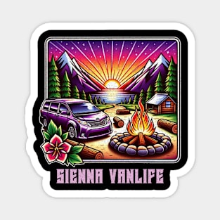 Sienna Vanlife purples Magnet