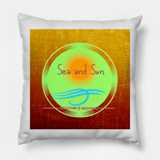 Sea and Sun Pillow