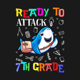 Ready To Attack 7th Grade Youth T-Shirt