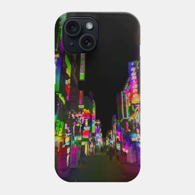 Acid Trip Nights Phone Case by Caline Design