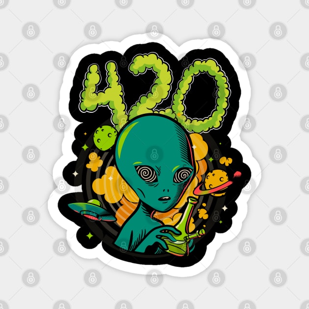 space 420 Magnet by The Patron