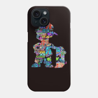 graffiti cartoon pop art fun skater Phone Case