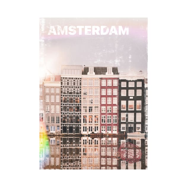 Vintage Amsterdam Poster | Places of the World by Visitify