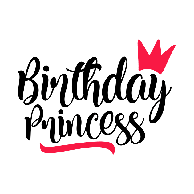 Birthday Princess by Coral Graphics