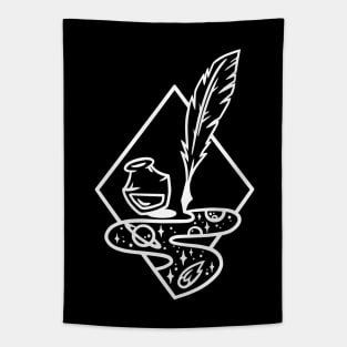 Writer's Quill Tapestry