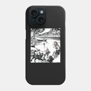 The Little Mermaid - Ivan Bilibin Phone Case