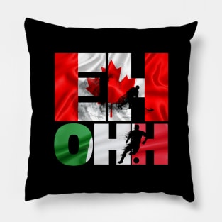 Italo Canadian - Sports Pillow