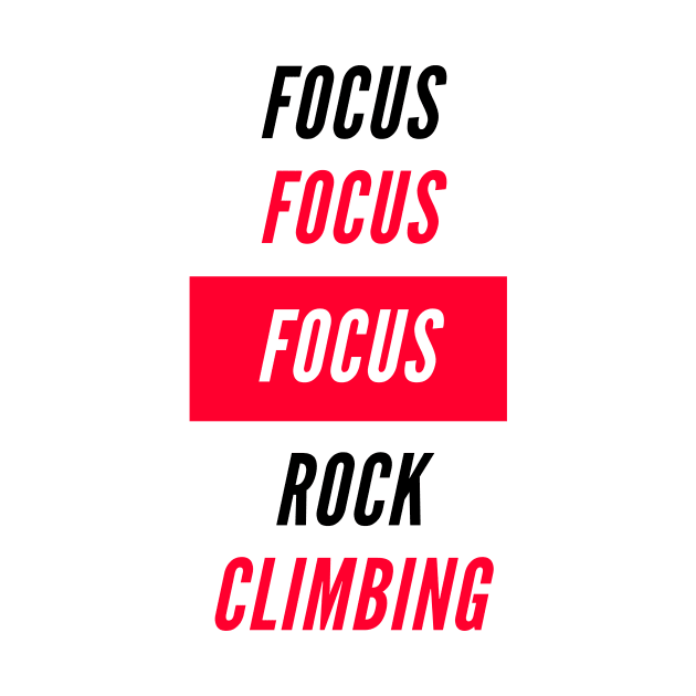 Focus Rock Climbing by Climbinghub