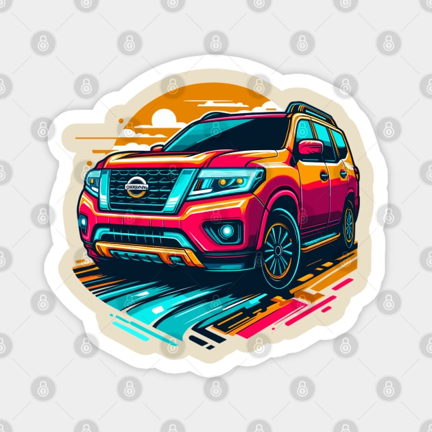 Nissan Pathfinder Magnet by Vehicles-Art