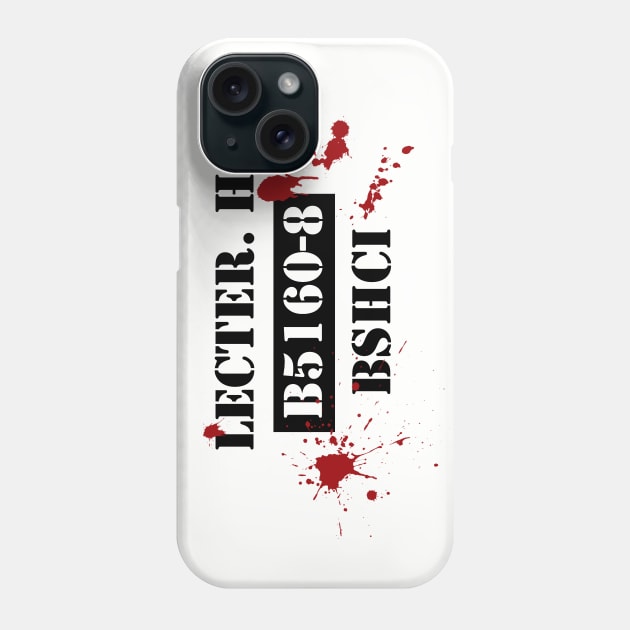 Lecter Prison shirt Phone Case by kyohazard