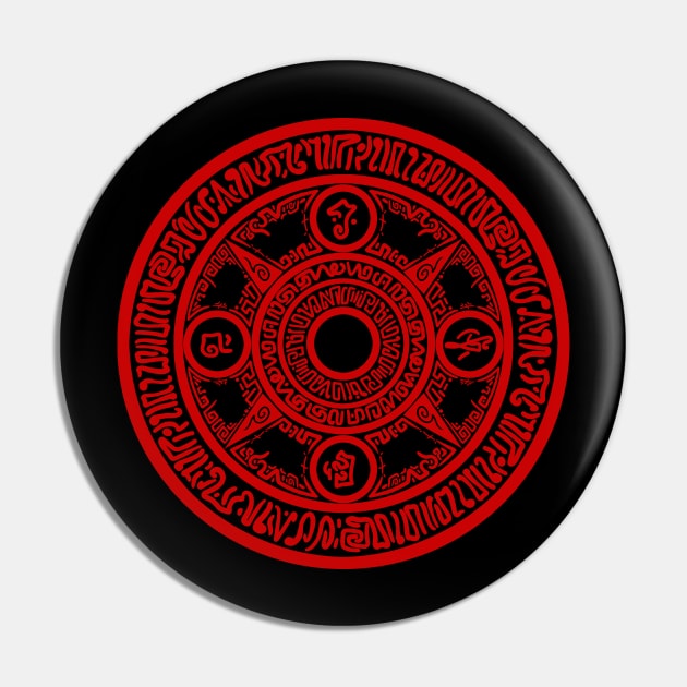 Red Horizon - Nehtali's Spell Circle - Red Pin by JascoGames