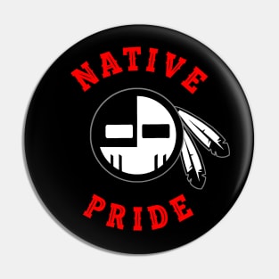 NATIVE PRIDE 18 (MASK) Pin