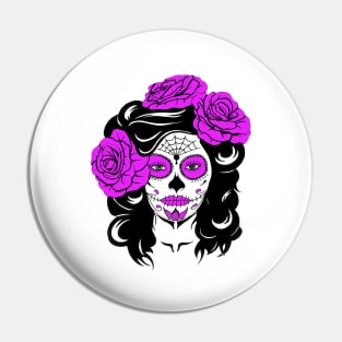 Sugar Skull Beauty Pin