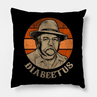 Diabeetus // Wilford Brimley //Vintage Pillow