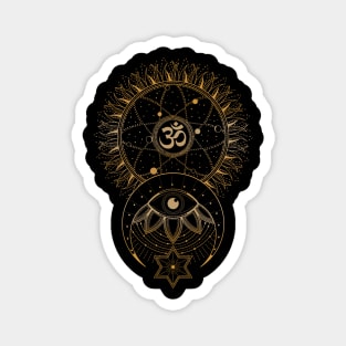 Om | Sacred Geometry Magnet