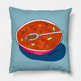 Alphabet Soup Pillow