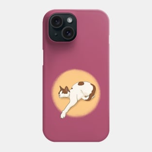 Soya the cat - lazing around Phone Case