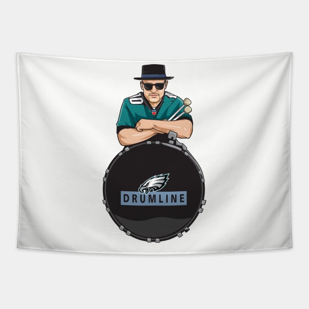 The Frank the Tank Tapestry by Tailgate Team Tees