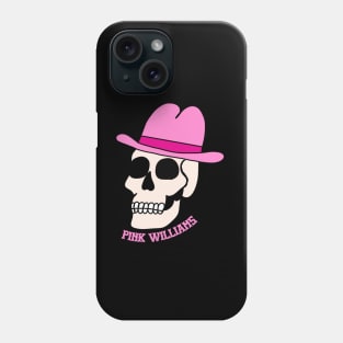 Pink Cowboy Skull Phone Case