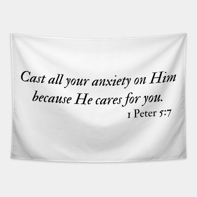 Bible Verse Tapestry by virtuallies